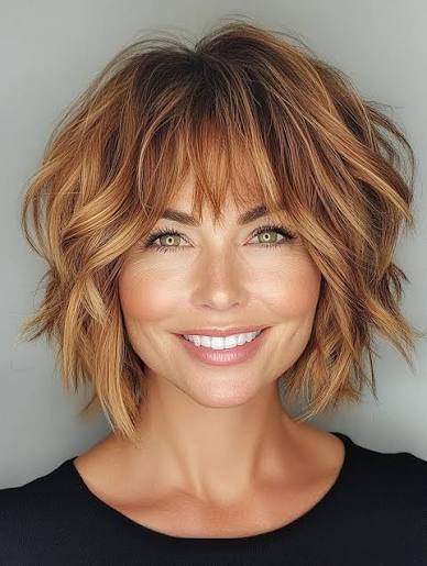 Ondas naturales estilo surfero en Eva Pavón